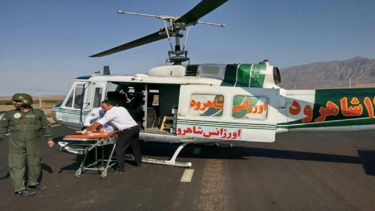 واژگونی خودرو در محور میامی - سبزوار حادثه آفرید