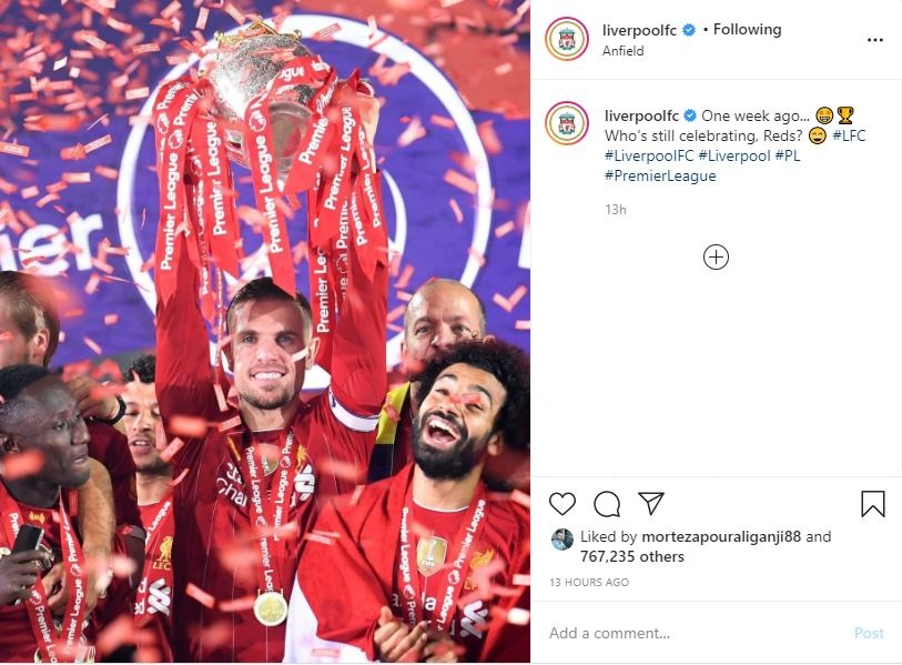قهرمانی لیورپول