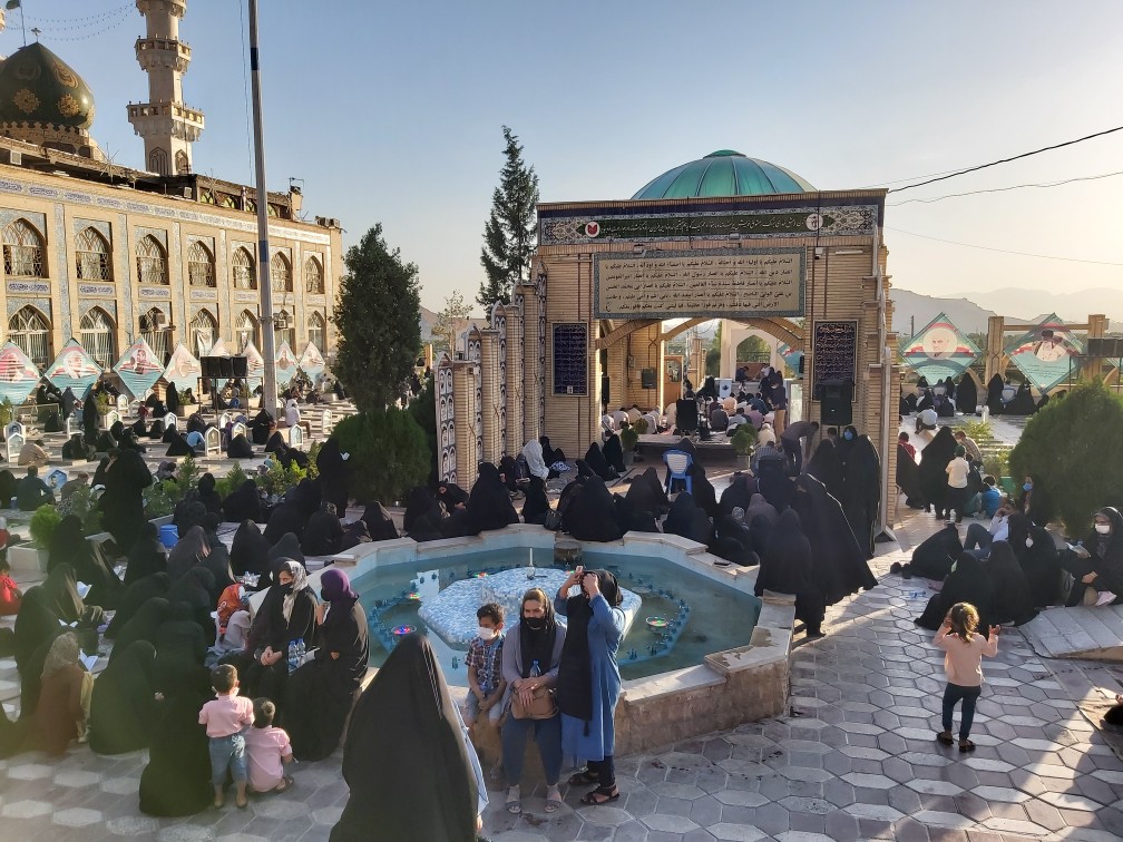 مراسم عرفه، گلزار شهدای کرمان