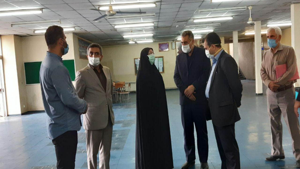 بازدید مدیرکل آموزش و پرورش مازندران از آخرین روز رقابت کنکور