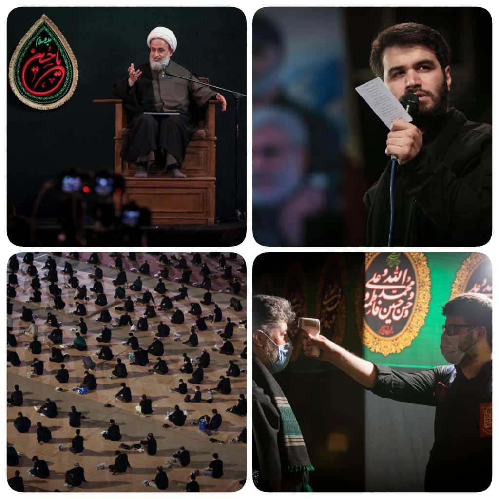 شکوه اقامه عزا در میدان امام حسین (ع)/ یاد حاج قاسم سلیمانی زنده شد