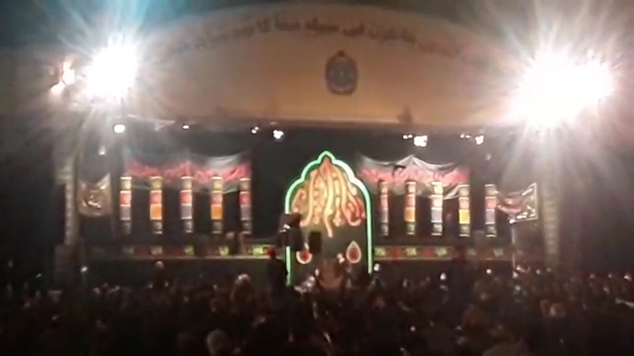 مراسم عزاداری شب دوم محرم در دانشگاه افسری امام علی (ع) + فیلم