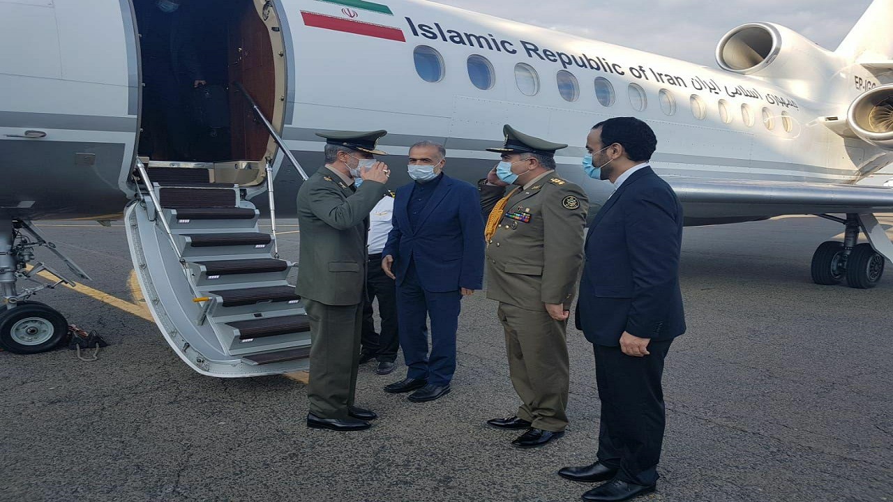وزیر دفاع وارد مسکو شد