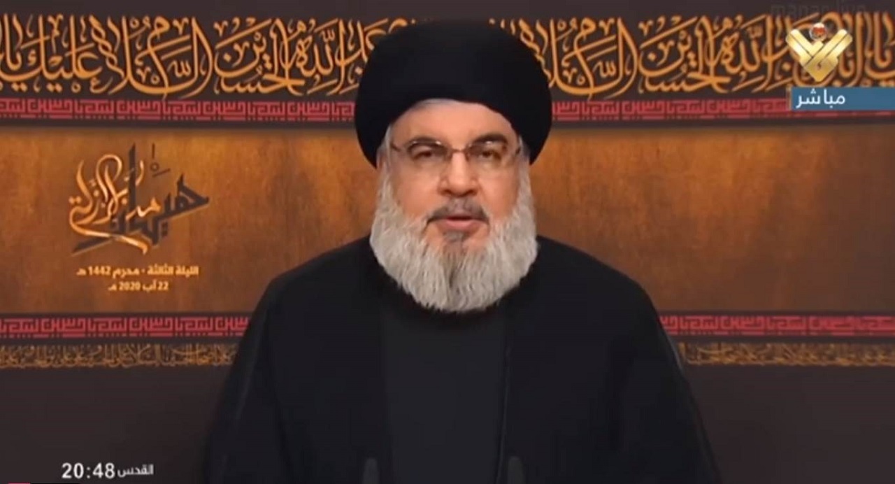 دبیرکل حزب‌الله: آمریکا در منطقه جنگ‌افروزی می‌کند / برخی کمک‌های حزب‌الله به مردم منطقه را دخالت می‌نامند
