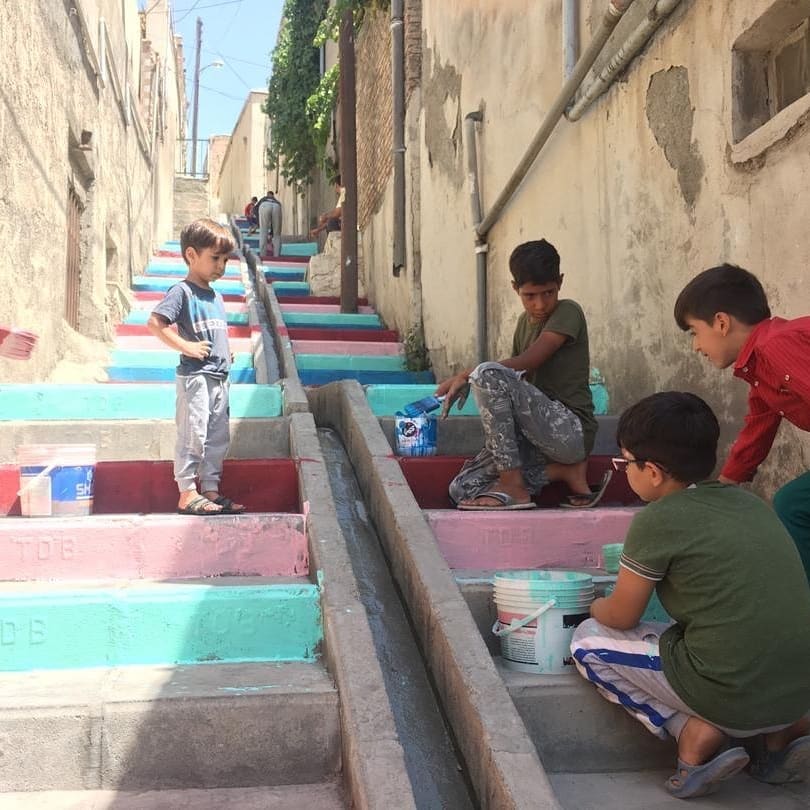 جلوه رنگارنگ شهر ما خانه ما در اسلام آباد کرج