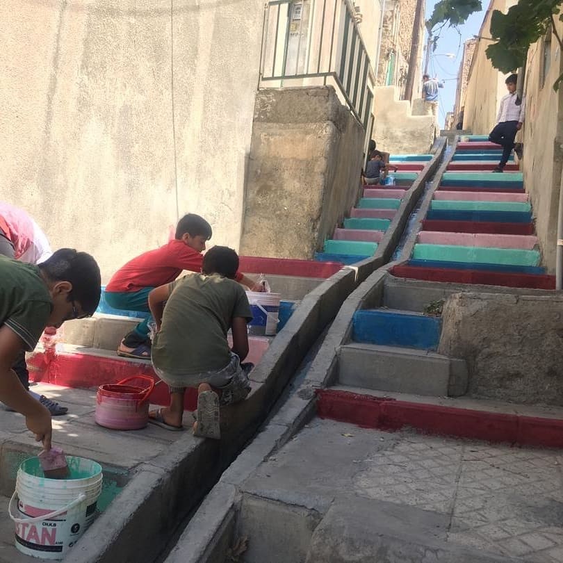 جلوه رنگارنگ شهر ما خانه ما در اسلام آباد کرج