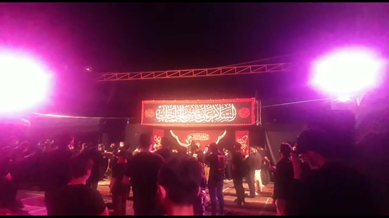 مراسم عزاداری سالار شهیدان در تهران + فیلم