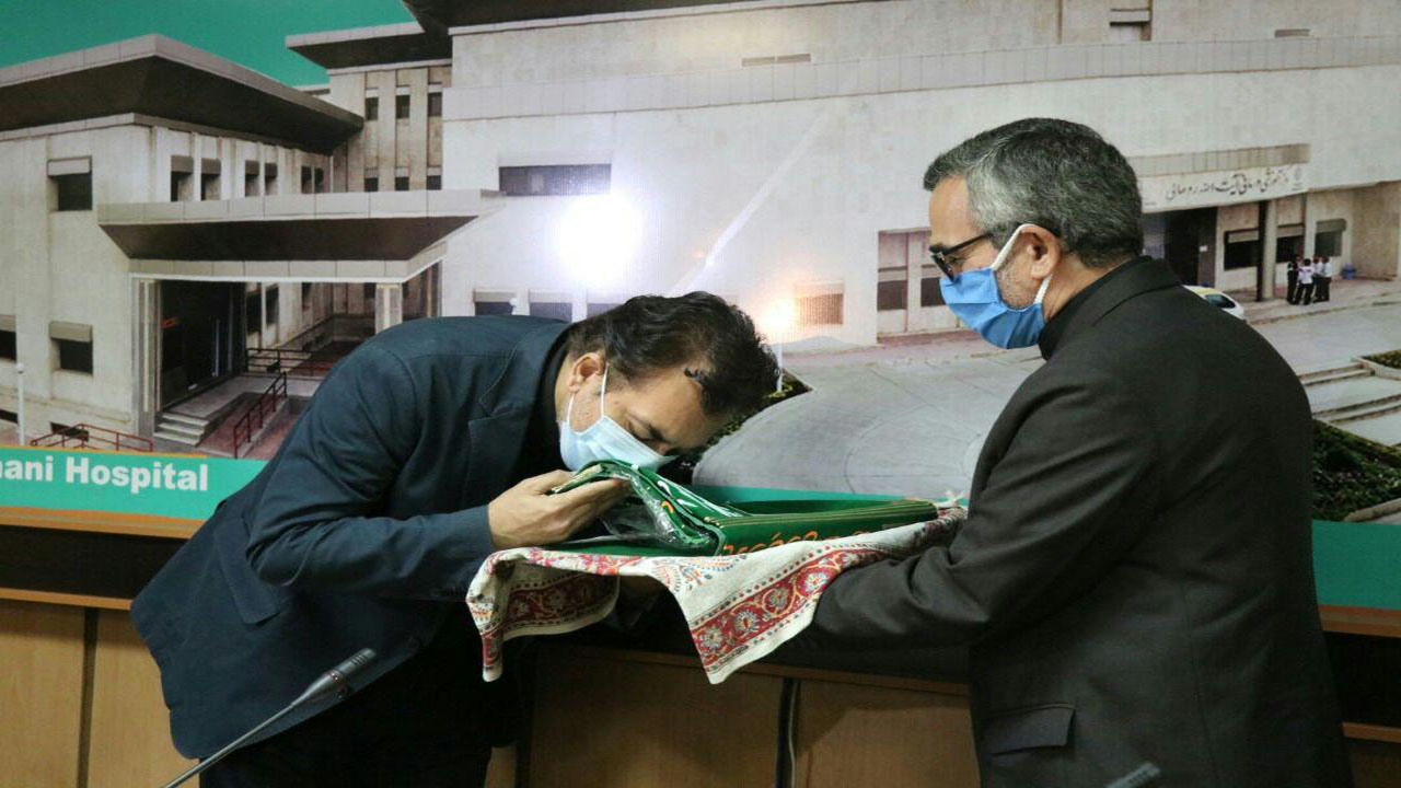 قدردانی خادمان امام رضا از مدافعان سلامت دانشگاه علوم پزشکی بابل