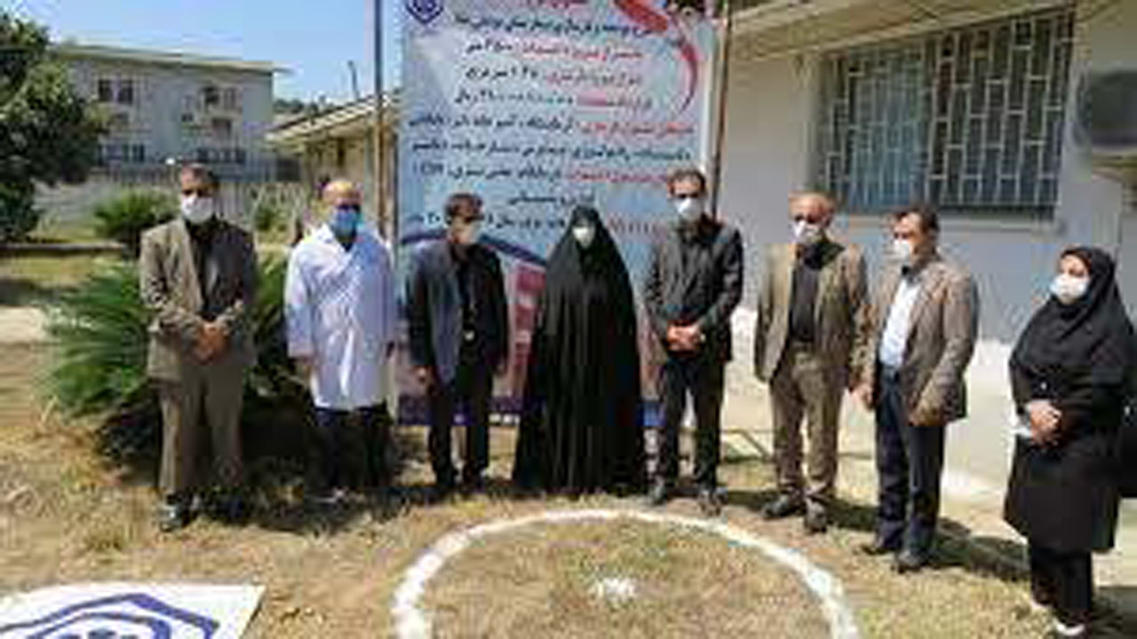 کلنگ زنی طرح توسعه و بازسازی بیمارستان بوعلی نکا