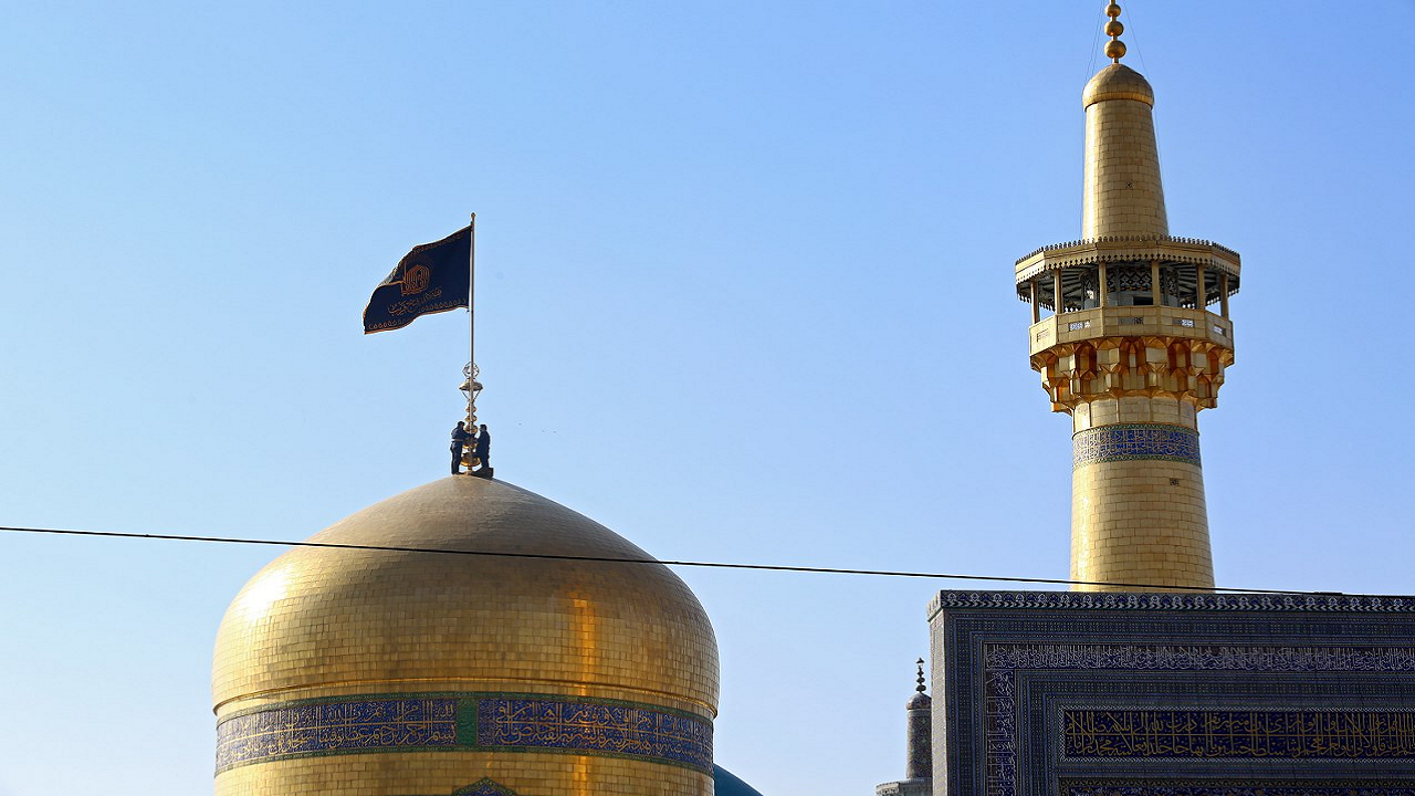 مشهدالرضا سیاه پوش در سالروز شهادت امام سجاد (ع)
