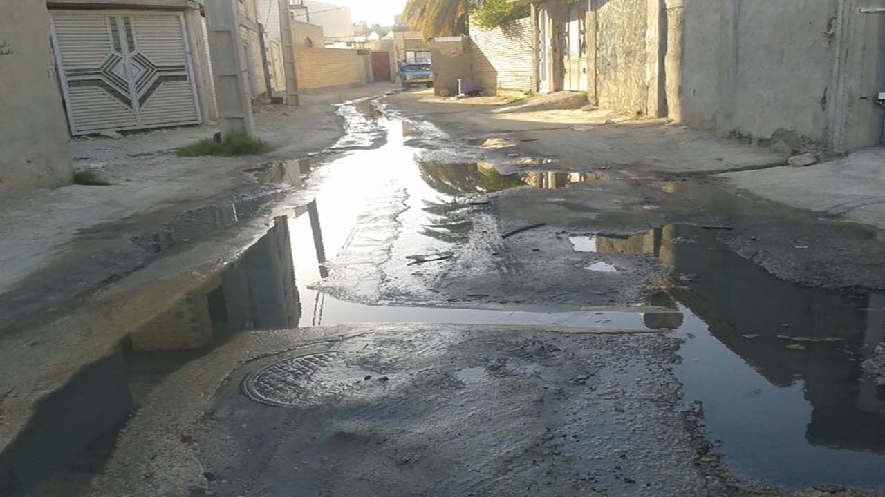 وضع نامناسب بهداشت معابر در زاهدان + تصاویر