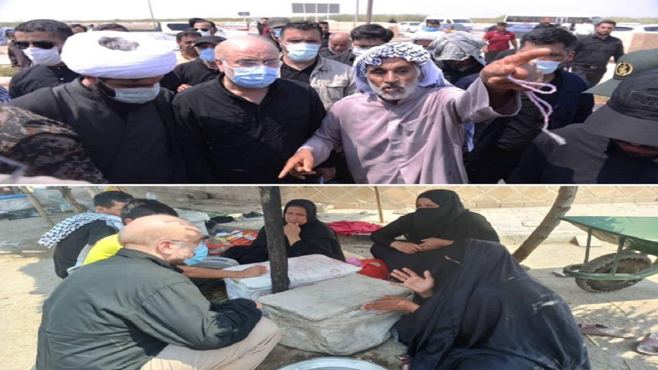 دیدار قالیباف با عشایر شادگان