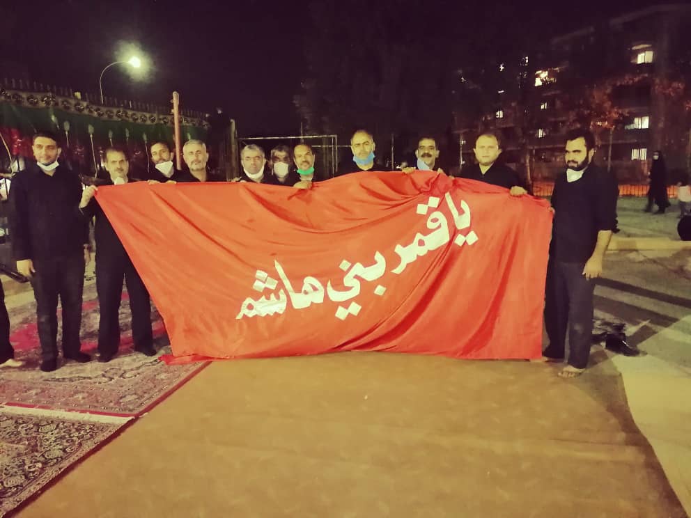 عزاداری عاشقان حسینی در شب سوم شهادت سالار شهیدان