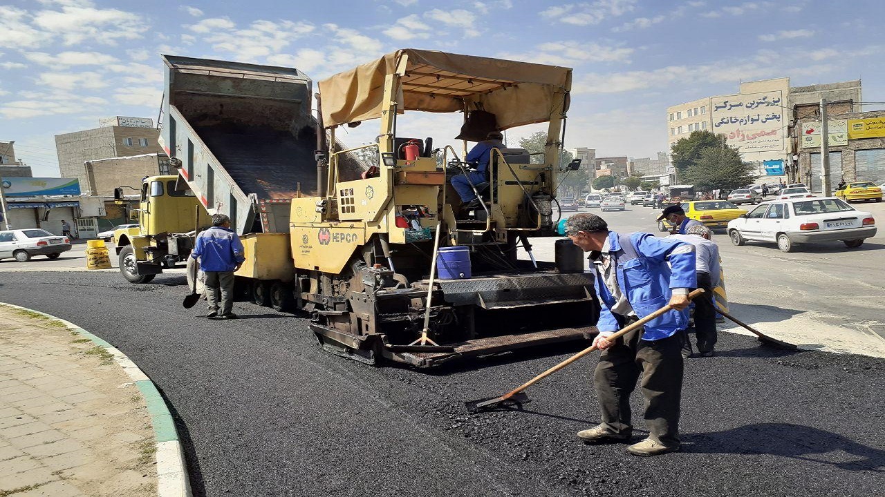 افزایش ۱۶۰ درصدی تولید آسفالت در اردبیل