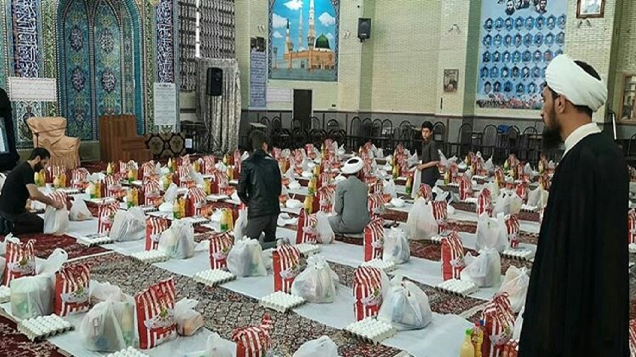 مشق جهاد طلبه‌های جوان در ایام کرونایی