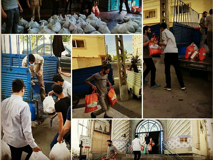 مشق جهاد طلبه&zwnj;های جوان در ایام کرونایی/ جهاد فرهنگی در حاشیه شهر