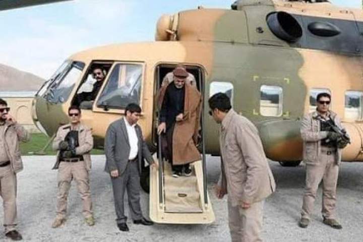 اشرف غنی به ولایت پروان رفت