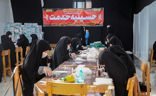 آیت الله سعیدی از فعالیت&zwnj;های قرارگاه فاطمی بازدید کرد