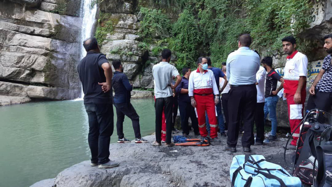 غرق شدن نوجوان گلستانی در آبشار شیرآباد