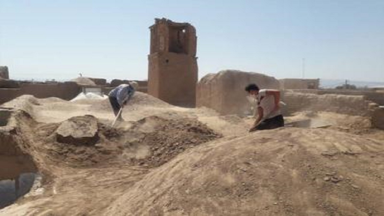 مرمت خانه تاریخی حجازی در شهر مهاباد اردستان