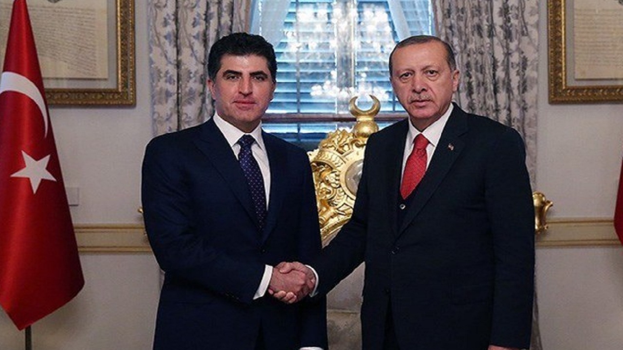 رئیس اقلیم کردستان عراق برای دیدار با اردوغان وارد ترکیه شد
