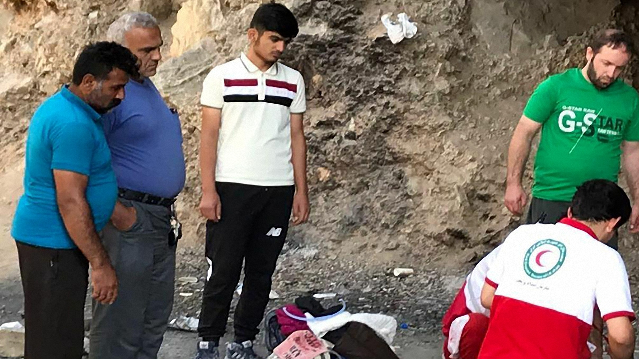 تشنج دردسرساز زن جوان در جاده چالوس