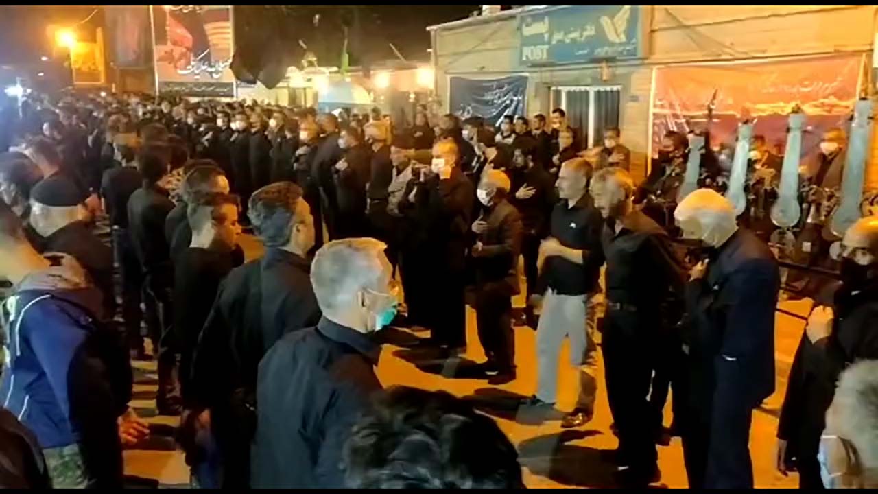 مراسم سوگواری امام حسین(ع) در «دمخ» + فیلم