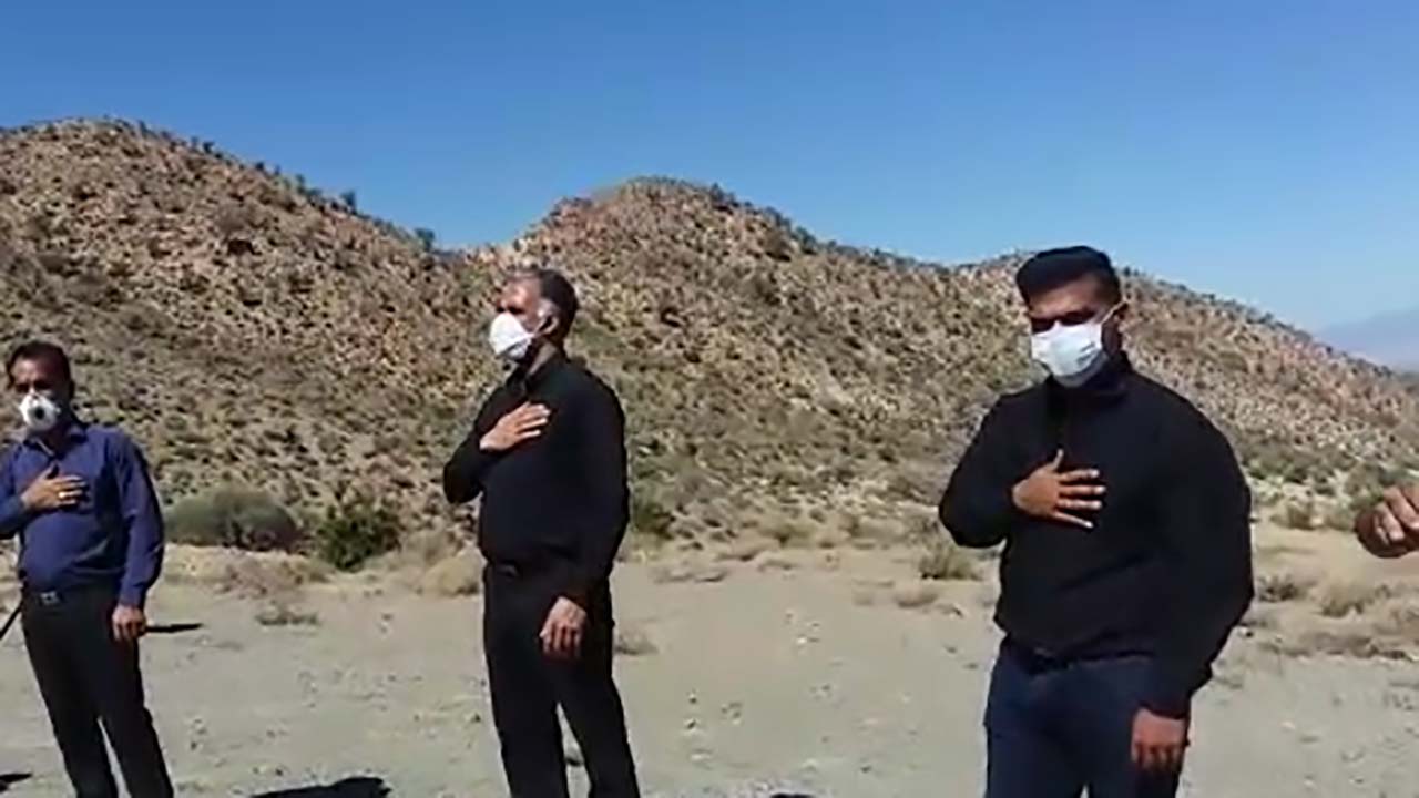 حال و هوای عاشقان حسینی در روستای دومار  + فیلم