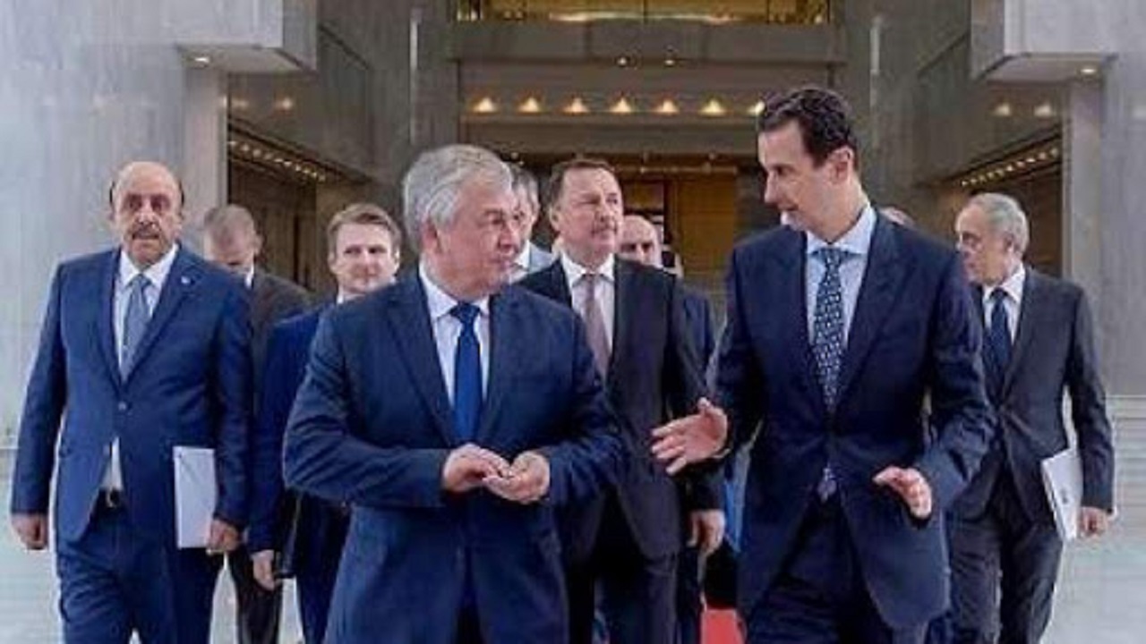 سفر یک هیئت عالی‌رتبه از روسیه به دمشق