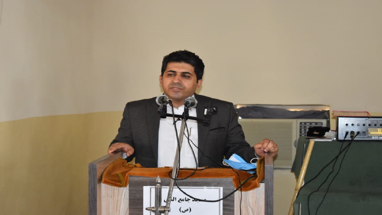 اولین امام جمعه روستای رودگلندام بخش بنت نیکشهر منصوب شد