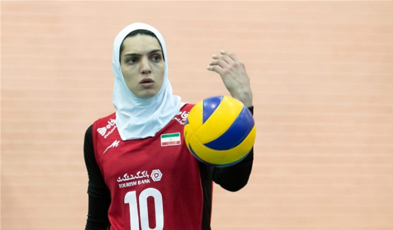 گزارش فدراسیون جهانی والیبال از برهانی؛ از عشق به فوتبال تا کاپیتانی والیبال بانوان ایران