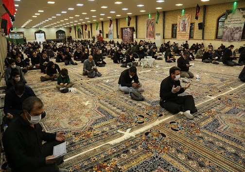 رعایت فاصله گذاری در مراسم عزاداری محرم