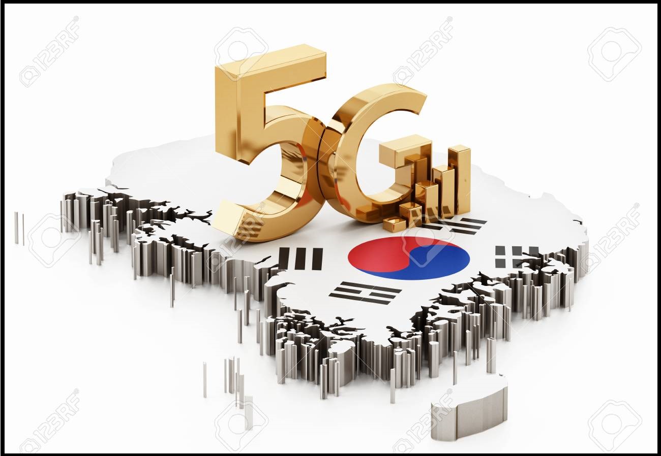 سرعت اینترنت 5G در کره جنوبی