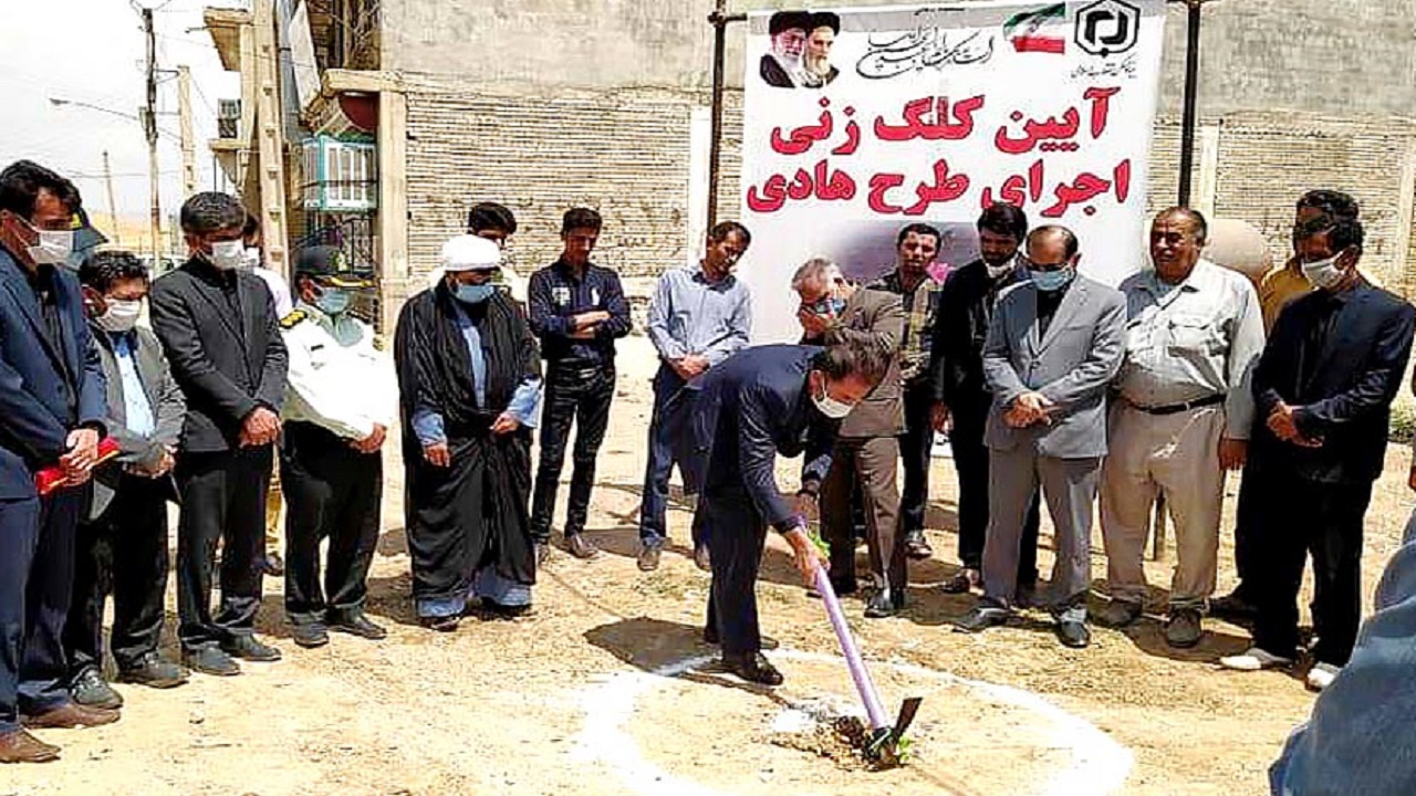 اجرای طرح هادی روستای چنارمحمودی آغاز شد