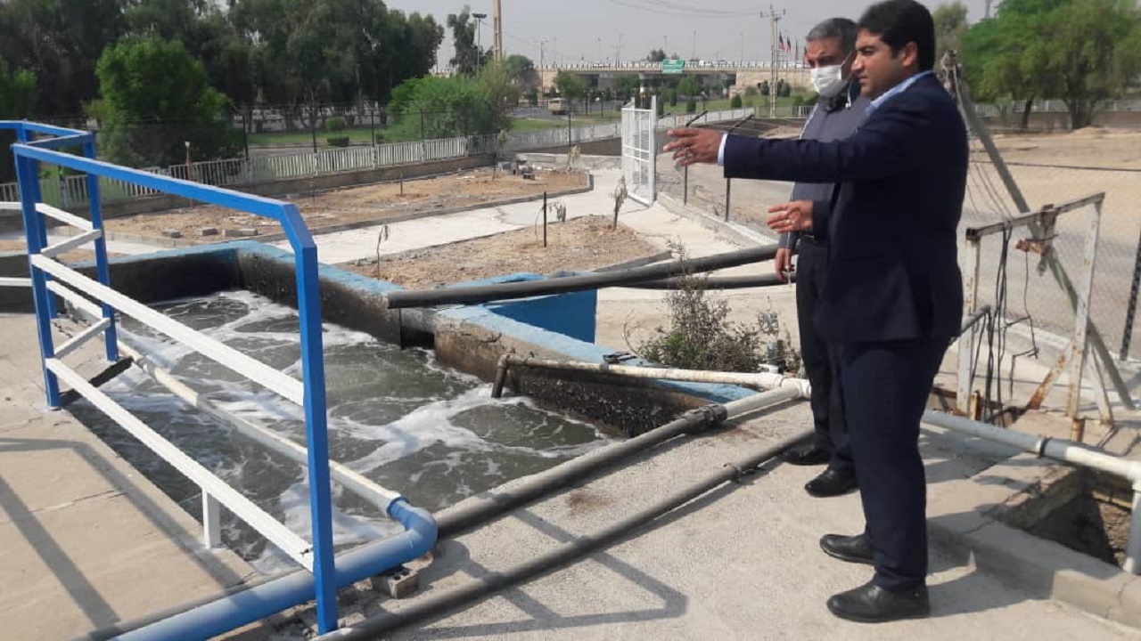 تصفیه خانه فاضلاب بیمارستان خاتم الانبیای شوشتر راه اندازی شد