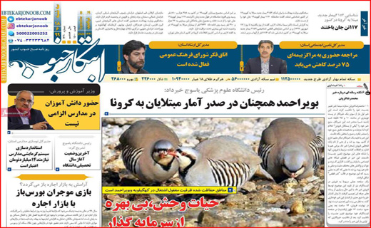 روزنامه&zwnj;های استانی