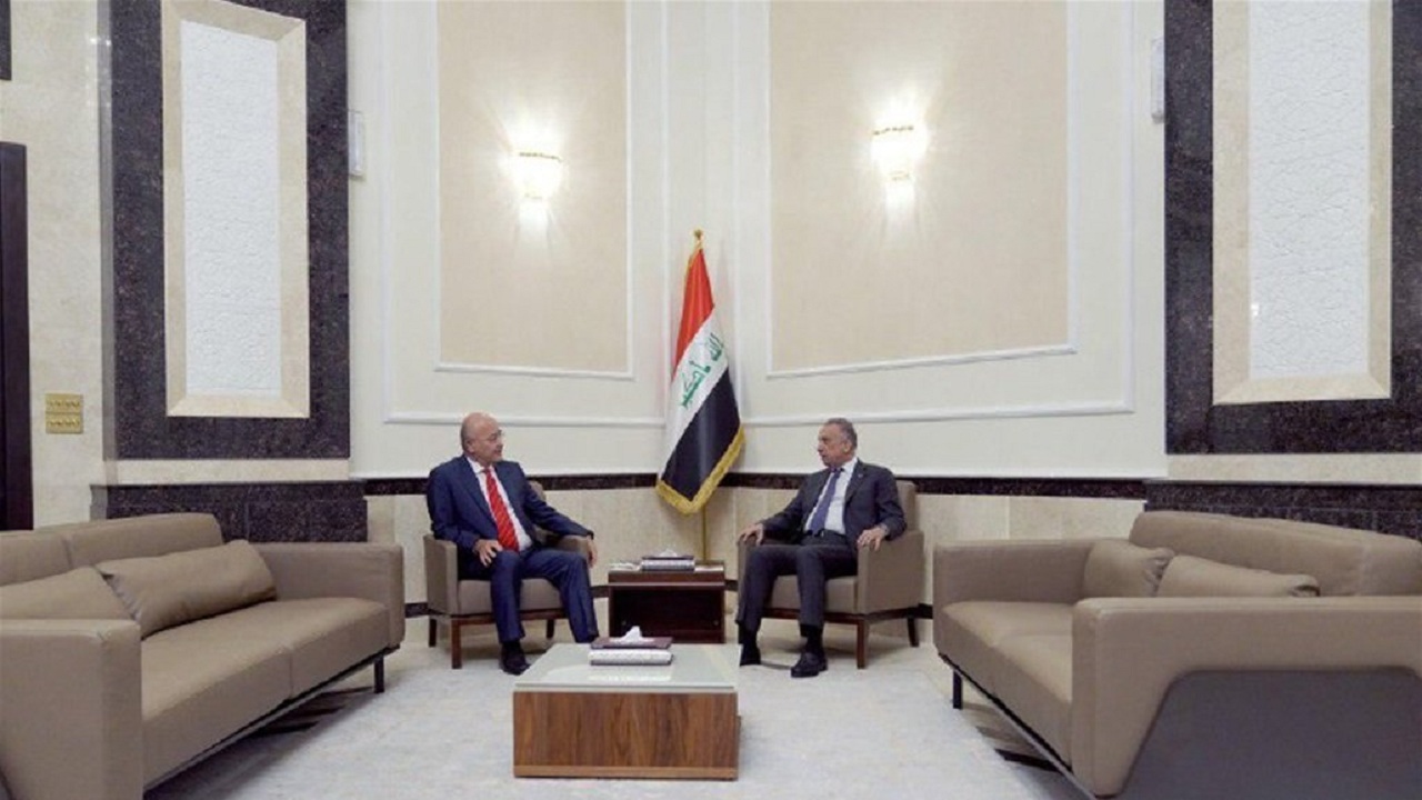 گفتگوی رئیس‌جمهور و نخست‌وزیر عراق درباره برگزاری انتخابات زودهنگام