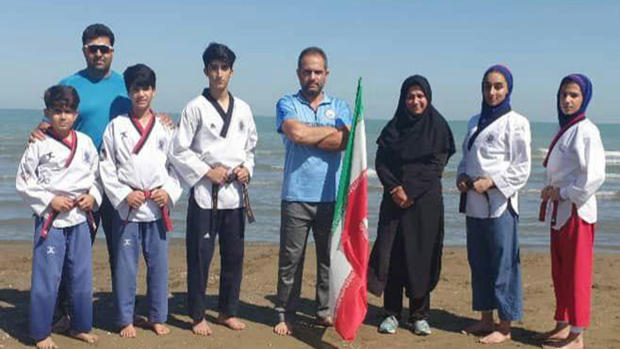 درخشش تکواندوکاران مازندرانی در رقابت‌های پومسه ساحلی دانمارک