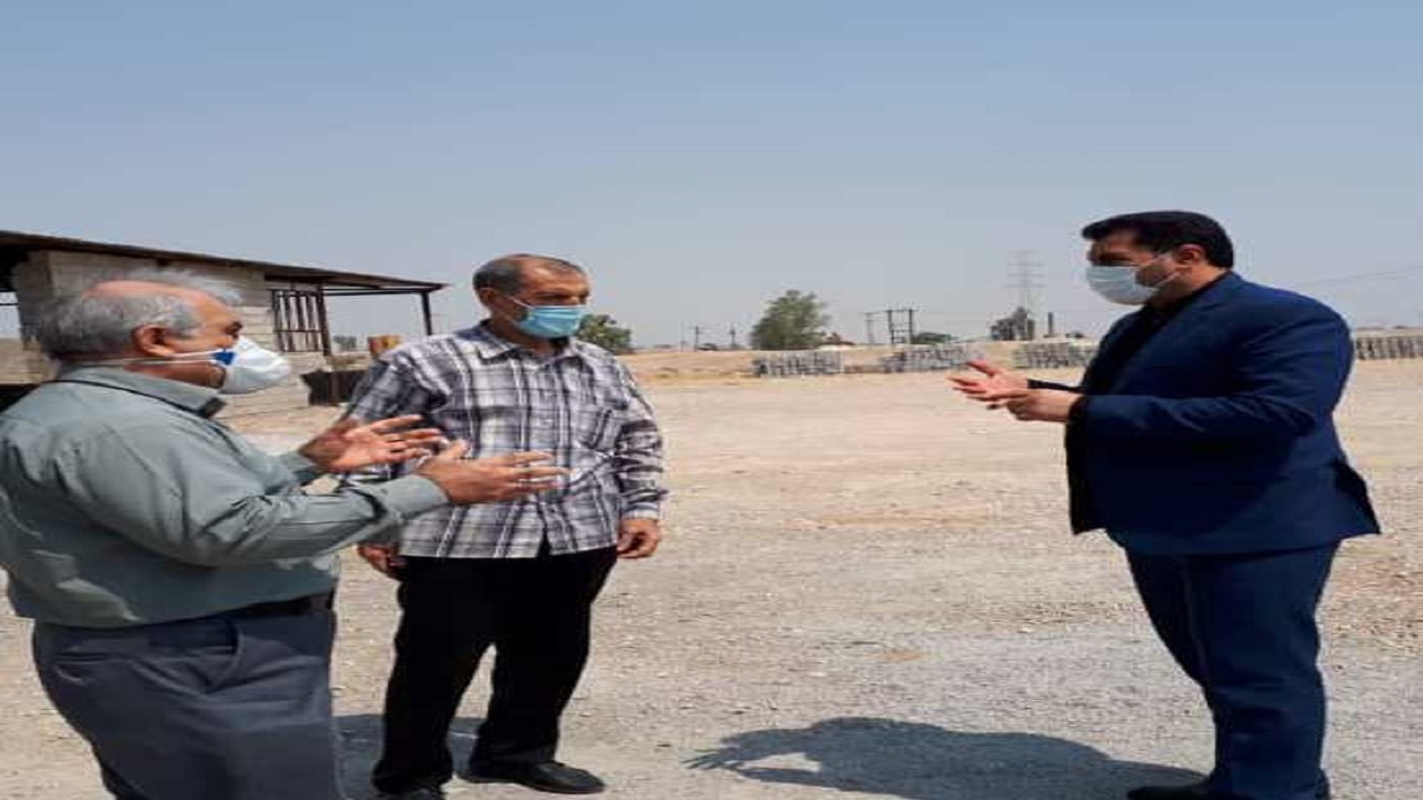 بازدید مسئولان از شرکت تعاونی چند منظوره عام رزمندگان اندیمشک