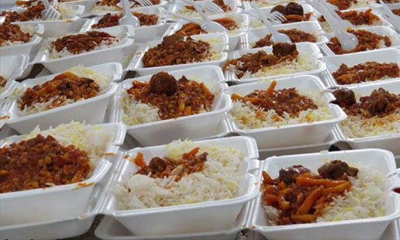 مرکز نیکوکاری موسی بن جعفر مراغه بیش از ۱۱ هزار پرس غذای گرم توزیع کرد
