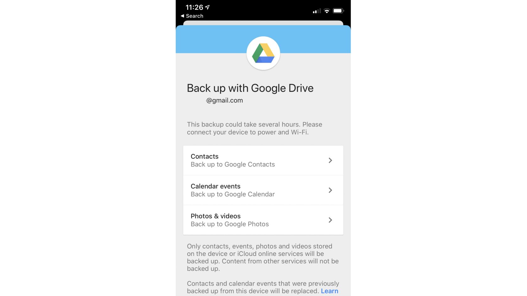 سرویس google drive