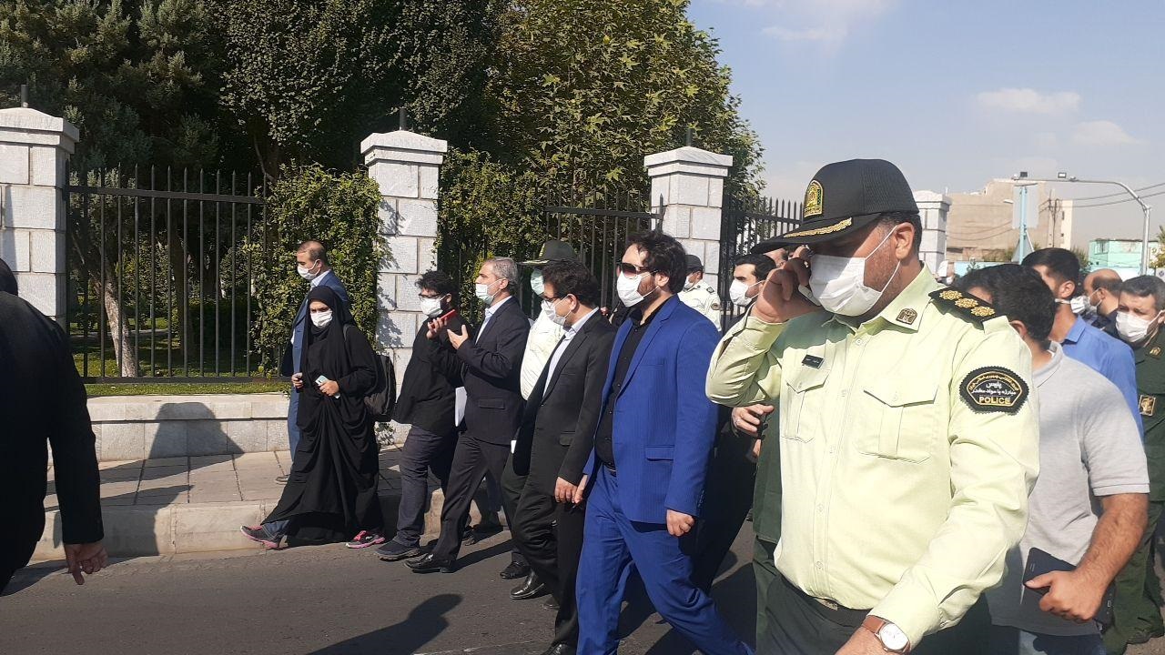 بازدید مسئولان قضایی و انتظامی از محله مولوی