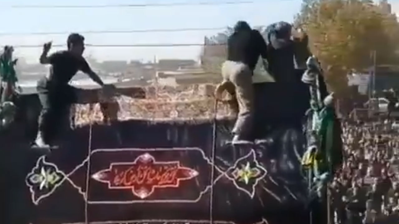 حادثه وحشتناک در استان یزد + فیلم
