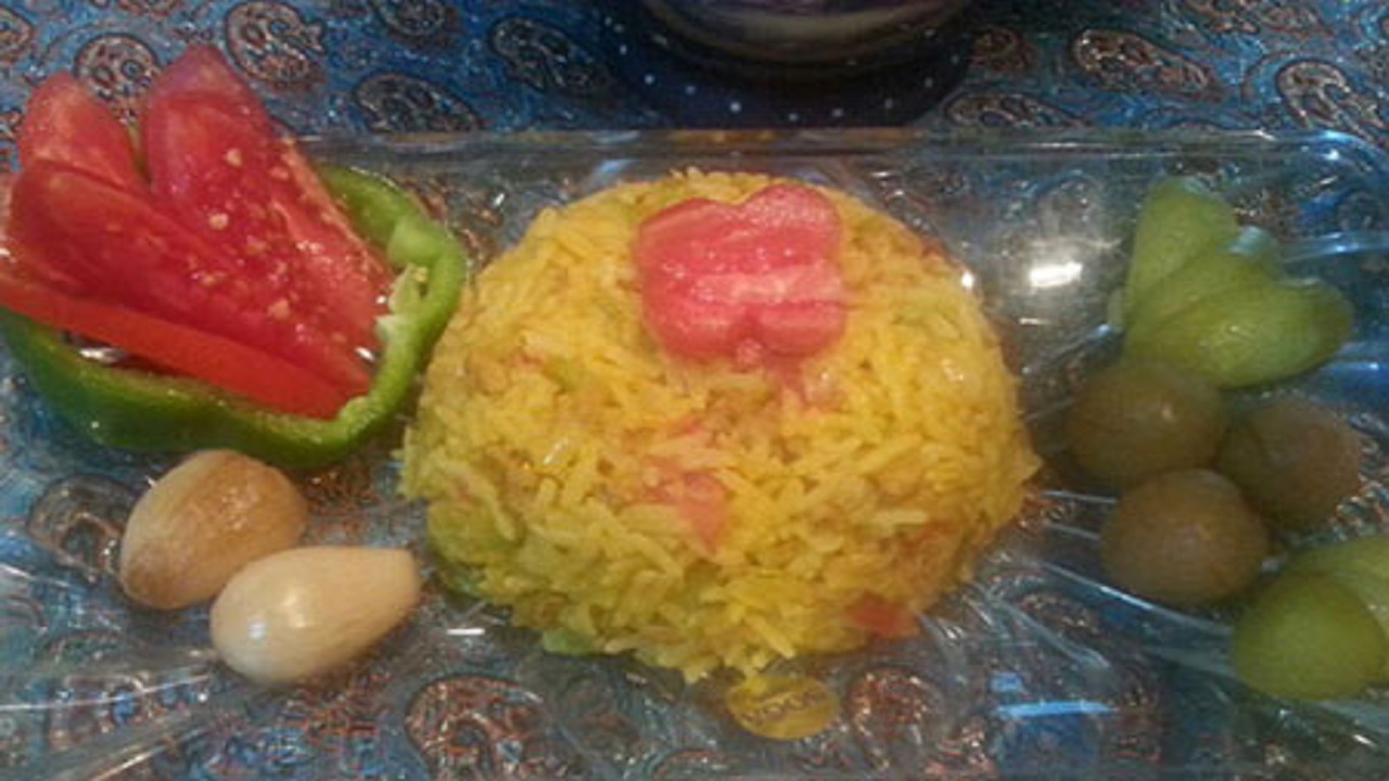 طرز تهیه دمی پلو پوست کدو