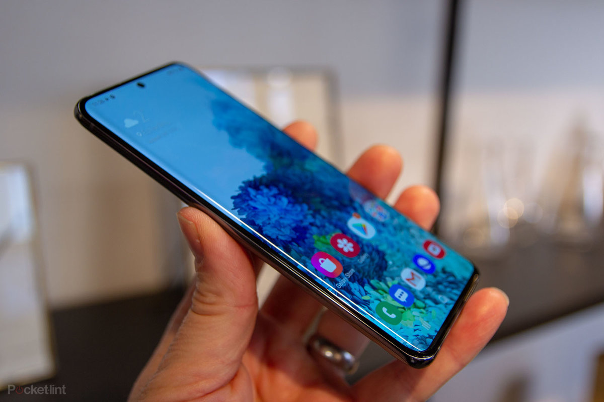 نمایشگر گوشی Galaxy S20 Ultra