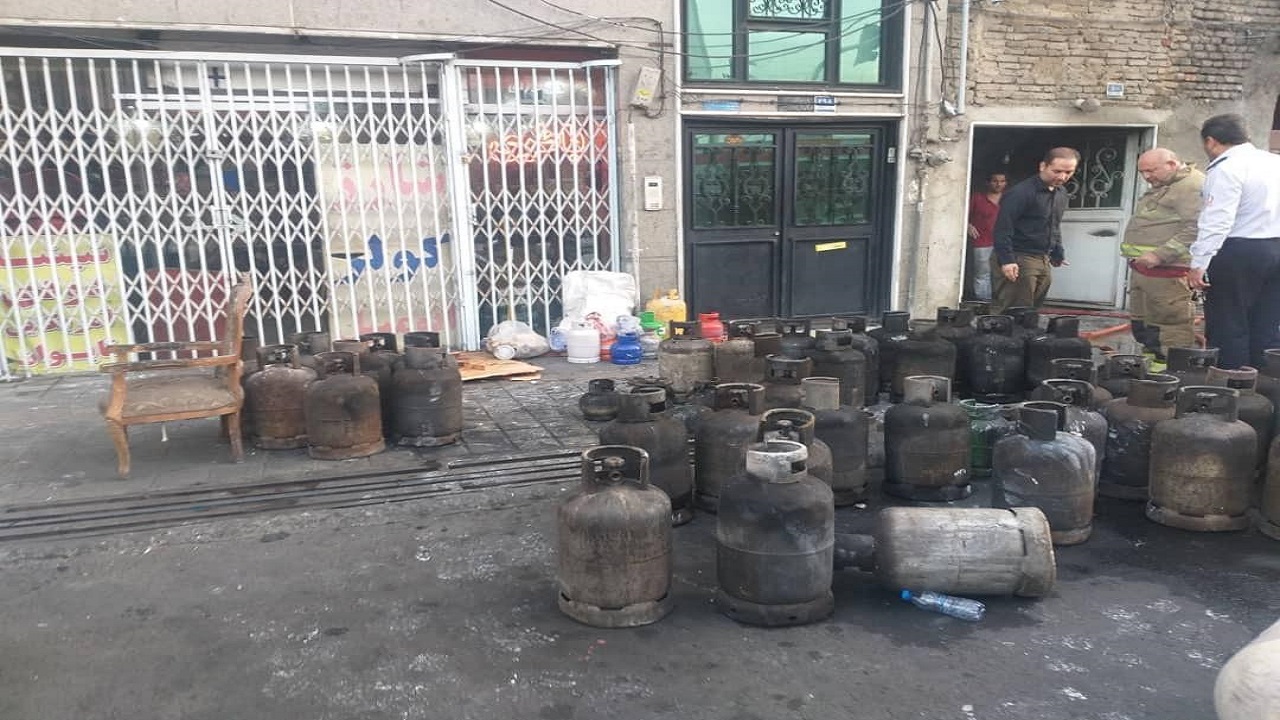 جزئیات آتش سوزی ساختمان قدیمی در تهرانسر
