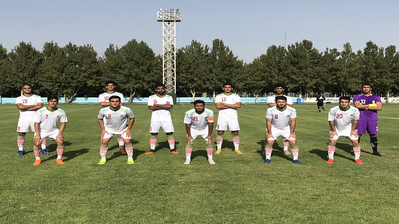 تساوى تیم ملی فوتبال جوانان در دومین بازى جام حافظان سلامت
