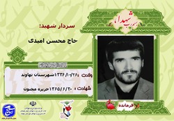 برگزاری نخستین مراسم سردار عاشورایی نهاوند حاج محسن امیدی