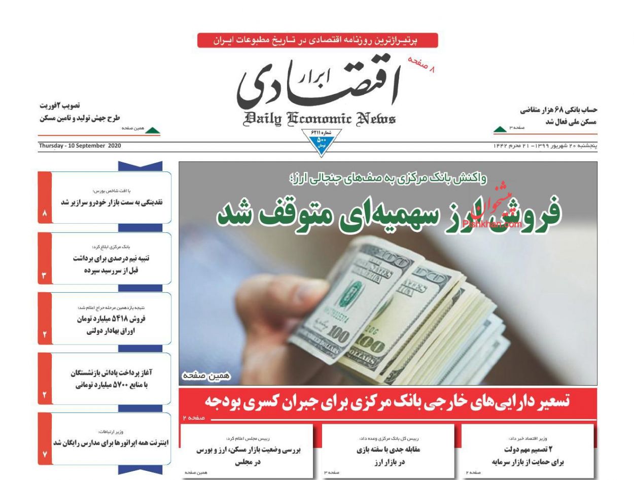 راهکارهای نجات بازار خودرو/صف&zwnj;کشی دولتی&zwnj;ها برای حمایت از بورس/شلیک خطا در بازار مسکن