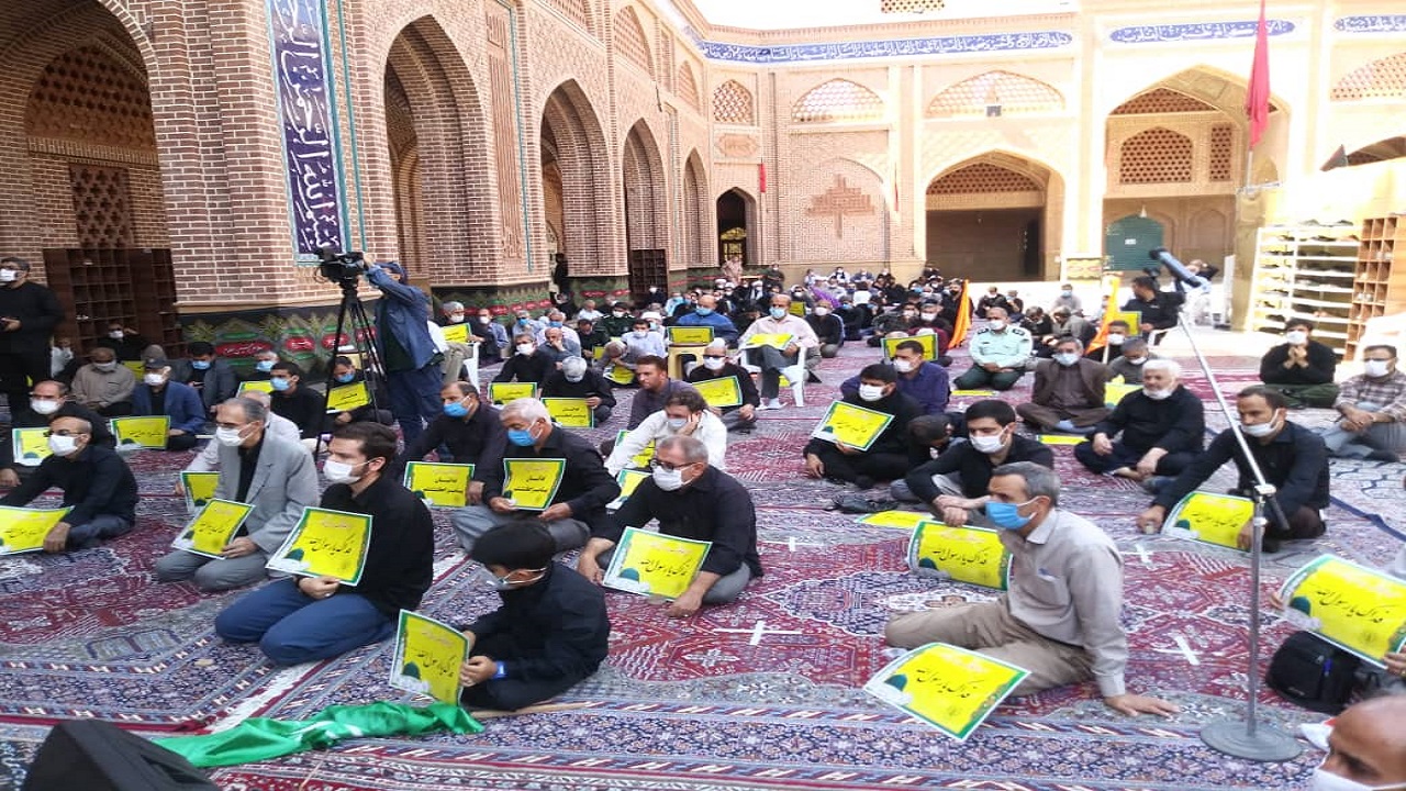 تجمع مردم قزوین برای محکومیت توهین به ساحت پیامبر اکرم(ص)